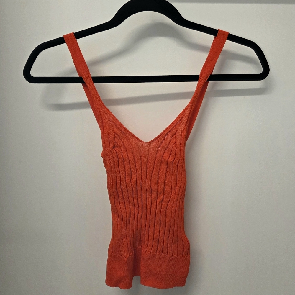 Urban Outfitters Poppy Ribbed Tank Size Small - Picture 2 of 5